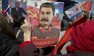 Tradice imperialistického Ruska a sovětské rozpínavosti jsou pro Putina a jeho stoupence stále živé. (ČTK)