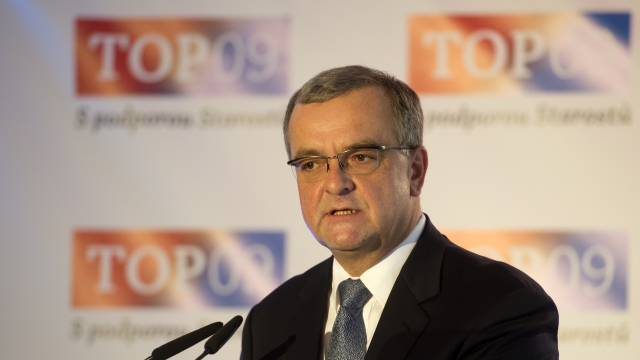 Předseda TOP 09 Miroslav Kalousek  (ČTK)