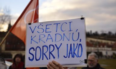 Demonstrace proti Andreji Babišovi (Zbyněk Pecák)