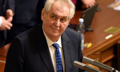 Prezident Miloš Zeman  (ČTK)