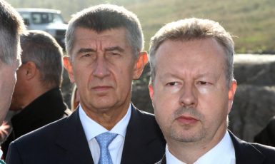 Andrej Babiš a jeho oblíbený ministr životního prostředí Richard Brabec (ČTK)