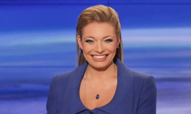 Lucie Borhyová, moderátorka TV NOVA (ČTK)