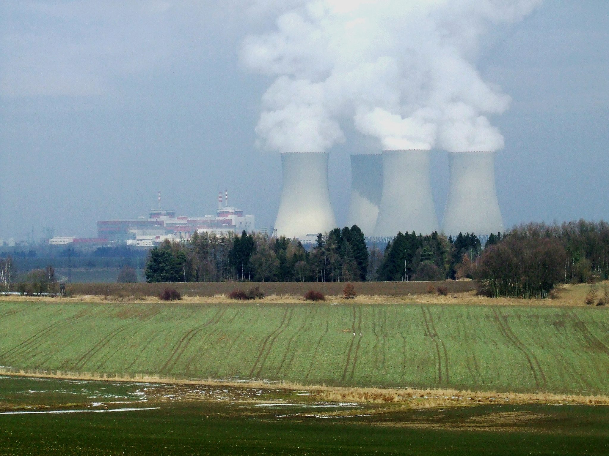 Jaderná elektrárna Temelín (Wikimedia Commons)