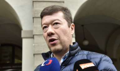 Předseda hnutí Svoboda a přímá demokracie (SPD) Tomio Okamura  (ČTK)