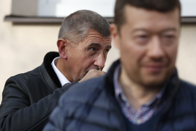 Andrej Babiš a Tomio Okamura. (ČTK)