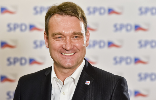 Místopředseda hnutí Svoboda a přímá demokracie (SPD) Radim Fiala (ČTK)
