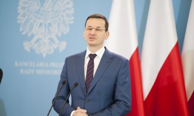 Polský premiér Mateusz Morawiecki (ČTK)