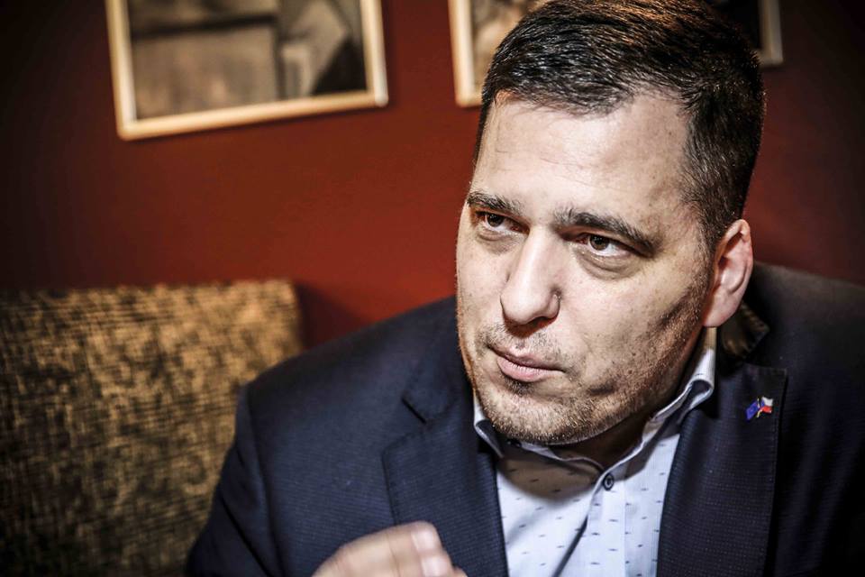 Europoslanec Tomáš Zdechovský (KDU-ČSL) (Pavel Hofman / FORUM 24)
