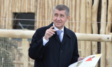 Andrej Babiš a Miloš Zeman (ČTK)