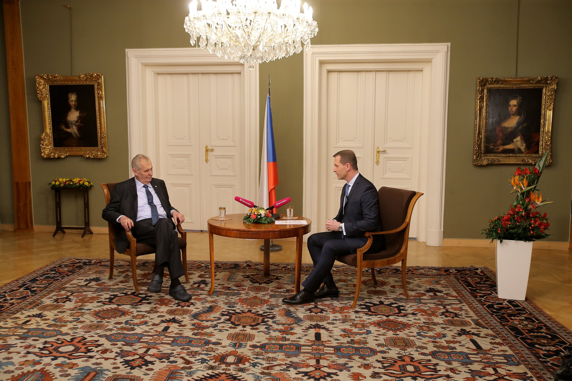 Týden s prezidentem Jaromíra Soukupa (FB TV Barrandov)