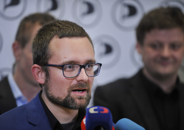 Europoslanec Mikuláš Peksa (Piráti)  (ČTK)