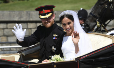 Svatba prince Harryho a Meghan Markleové (ČTK)