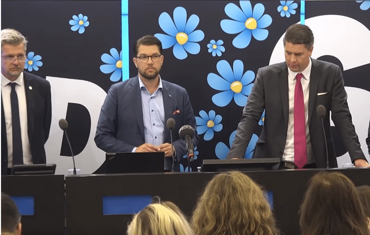 Švédští demokraté dělají všechno proto, aby působili jako normální strana.  (sd.se/presentation-av-valmanifest)