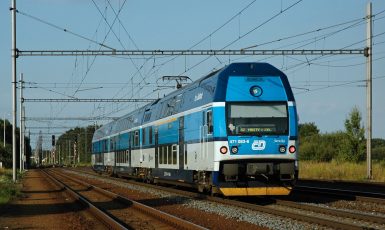 Vlak Českých drah, ilustrační snímek (Petr Štefek / CC BY-SA 3.0)