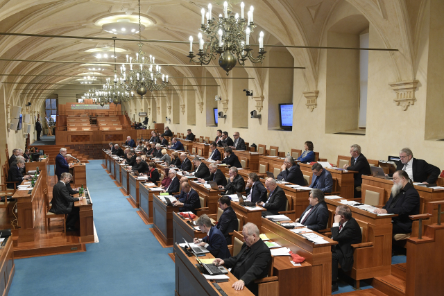 Jednání pléna Senátu Parlamentu ČR (ČTK)