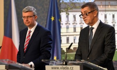 Karel Havlíček a Andrej Babiš  (ČTK)