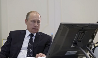 Ruský vůdce Vladimir Putin  (YouTube)