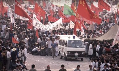 Protesty z roku 1989 se v Číně nesmí připomínat. (youtube)