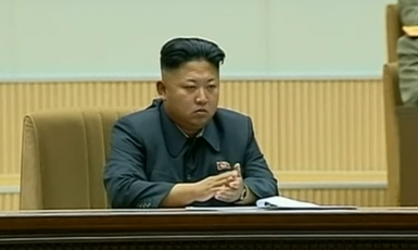 Severokorejský vůdce Kim Čong-un (FAZ/YT screenshot)