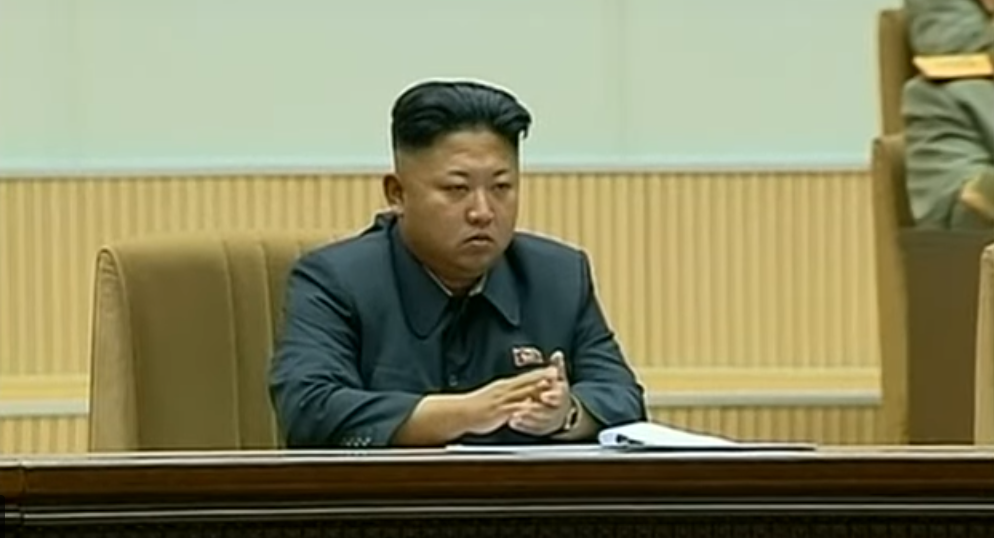 Severokorejský vůdce Kim Čong-un (FAZ/YT screenshot)