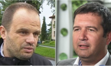 Michal Šmarda a Jan Hamáček míří k Jaromíru Soukupovi (archiv + ČTK)