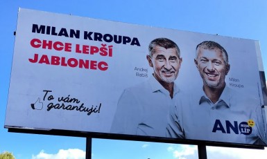 Milan Kroupa a Andrej Babiš (FB Liberecké zprávy)