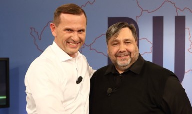Jaromír Soukup a Luboš Xaver Veselý (FB TV Barrandov)