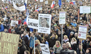 Demonstrace na Letné (ilustrační foto) (ČTK)