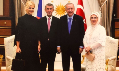 Andrej Babiš s tureckým prezidentem (Instagram)