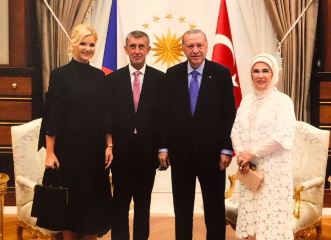 Andrej Babiš s tureckým prezidentem (Instagram)