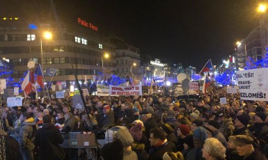 Demonstrace (Pavel Šafr)