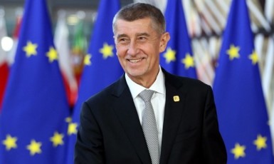Premiér Andrej Babiš (ANO) v Bruselu (ČTK)