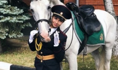 Nyní již bývalá jízdní policistka Tatjana Zima (Instagram)