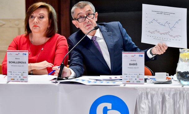 Alena Schillerová a Andrej Babiš (ČTK)