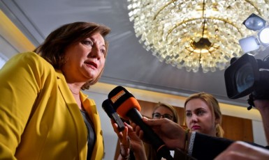 Ministryně financí Alena Schillerová (za ANO)  (ČTK)