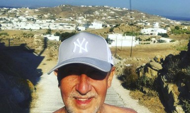 Premiér Andrej Babiš na dovolené v Řecku v roce 2018 (FB AB)
