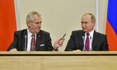 Miloš Zeman a Vladimir Putin  (ČTK/Vít Šimánek)