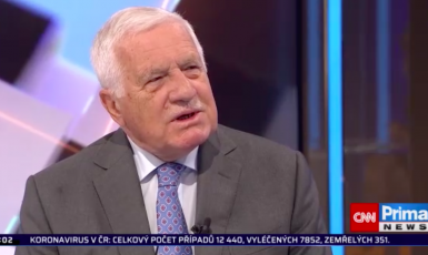 Václav Klaus (Prima CNN)