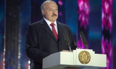 Běloruský diktátor Alexandr Lukašenko  (ČTK)