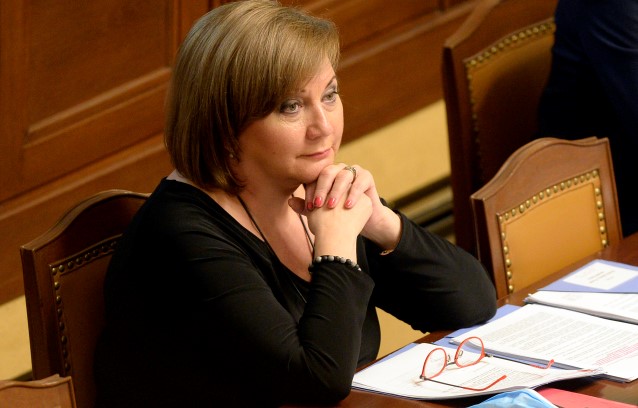 Ministryně financi Alena Schillerová (za ANO)  (ČTK)