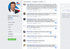 Facebook SPD - Tomio Okamura