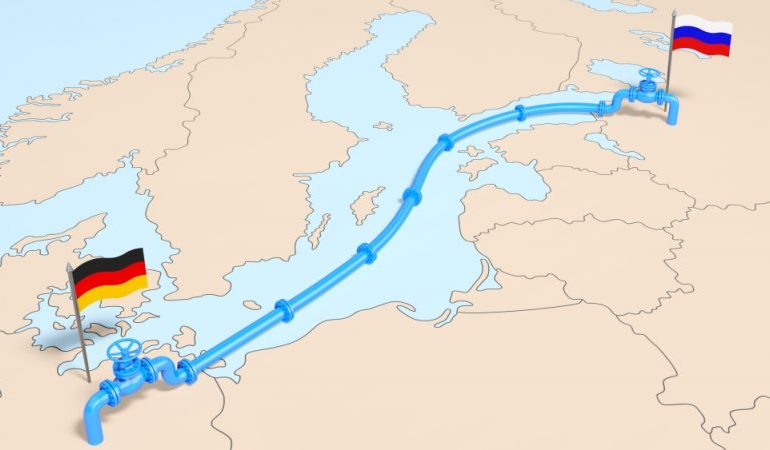 Nord Stream - Evropa mezi Ruskem a Německem (Shutterstock)