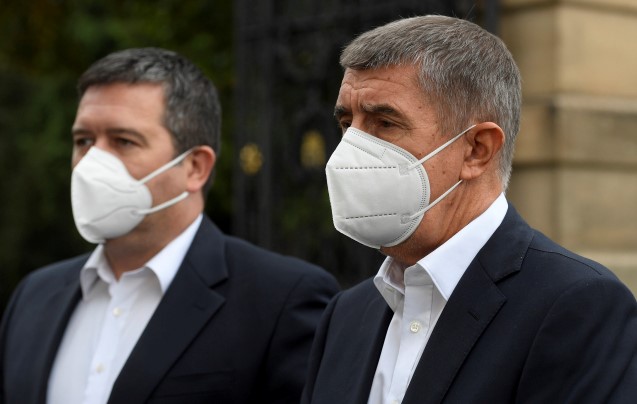 Vicepremiér a šéf ČSSD Jan Hamáček (ČSSD) a předseda vlády Andrej Babiš (ANO)  (ČSSD)