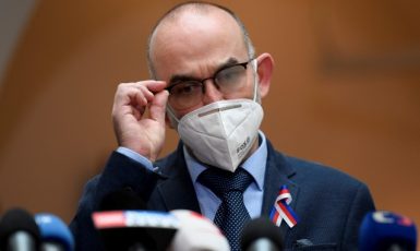 Bývalý ministr zdravotnictví Jan Blatný (za ANO)  (ČTK)