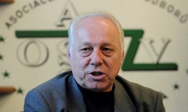 Předseda Asociace samostatných odborů Bohumír Dufek (ČTK)