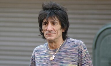 Kytarista Rolling Stones Ronnie Wood  (Mike Johnston)