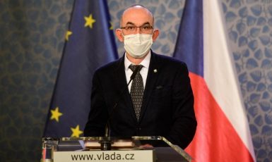 Ministr zdravotnictví Jan Blatný (za ANO) (ČTK)