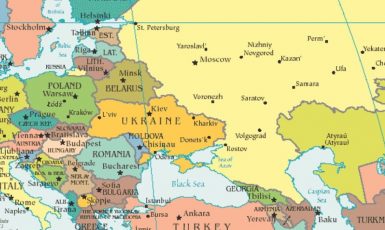 Kde leží středovýchodní Evropa? (pinterest)