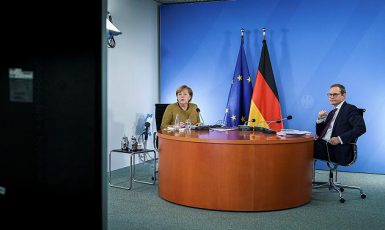 Kancléřka Angela Merkelová se zodpovídá za pomalý nástup očkování v SRN (Úřad spolkového kancléře)