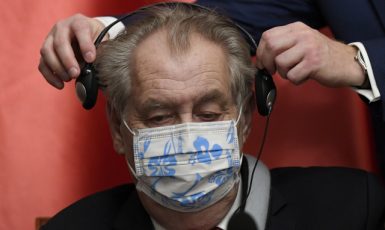 Prezident Miloš Zeman (ČTK/Ondřej Deml)